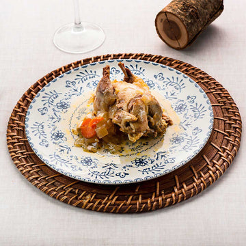 Perdiz roja de campo estofada a la toledana